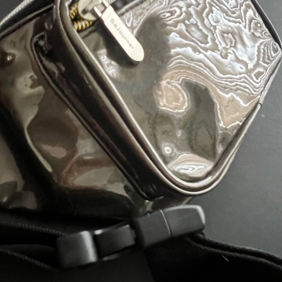 Black Holographic Fanny Pack multi color Zipper - Picture 5 of 6